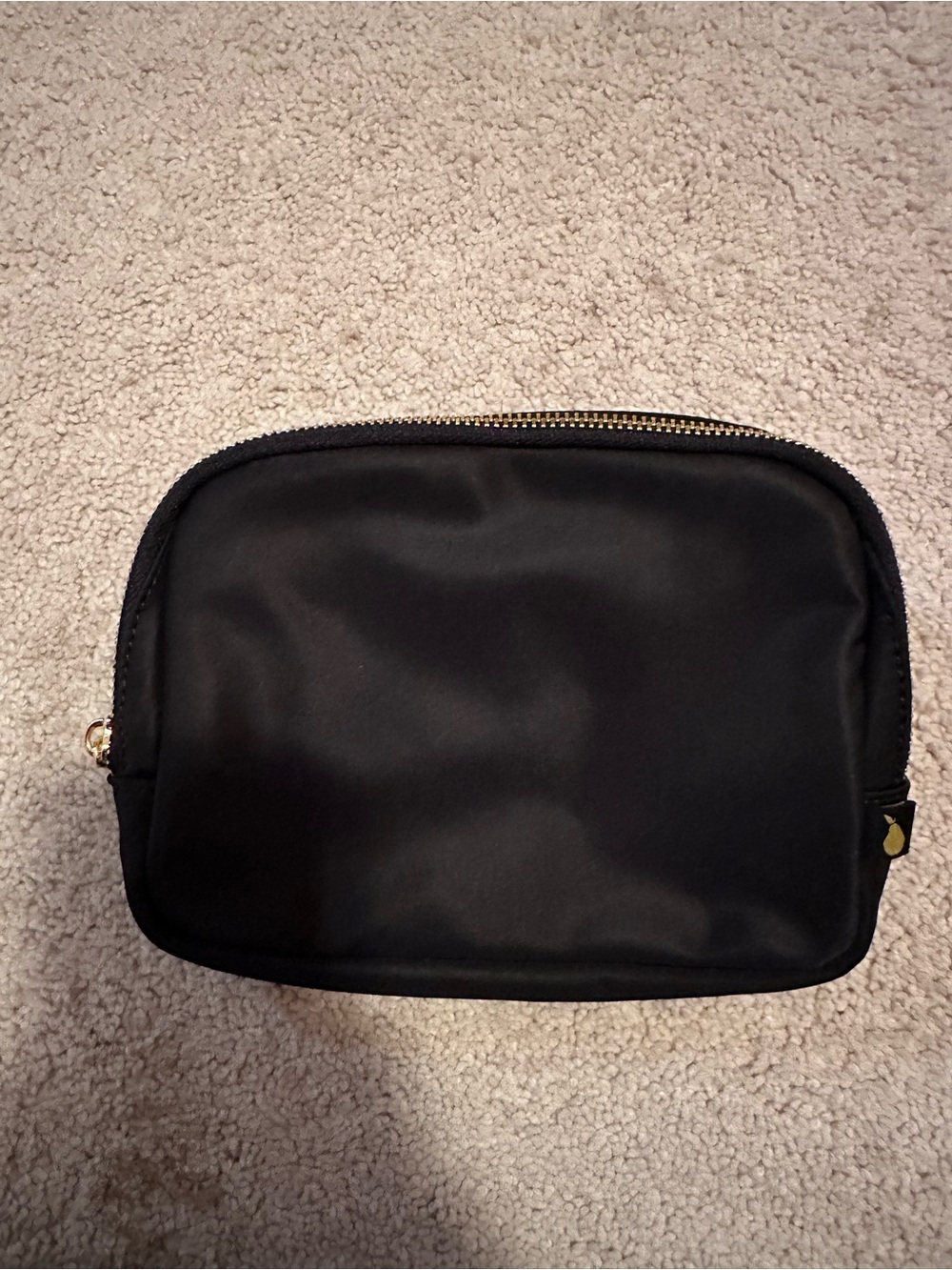 Threaded Pear 
Black Belt Bag